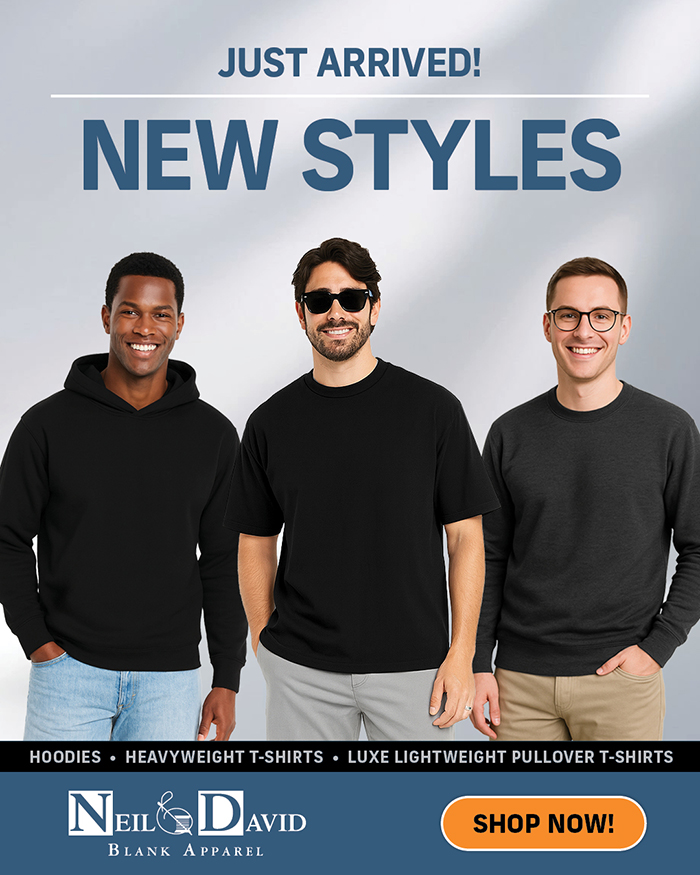 Neil and David Blank Apparel